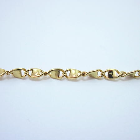 Singapore Twist - 18kt Layered Chain - Click Image to Close